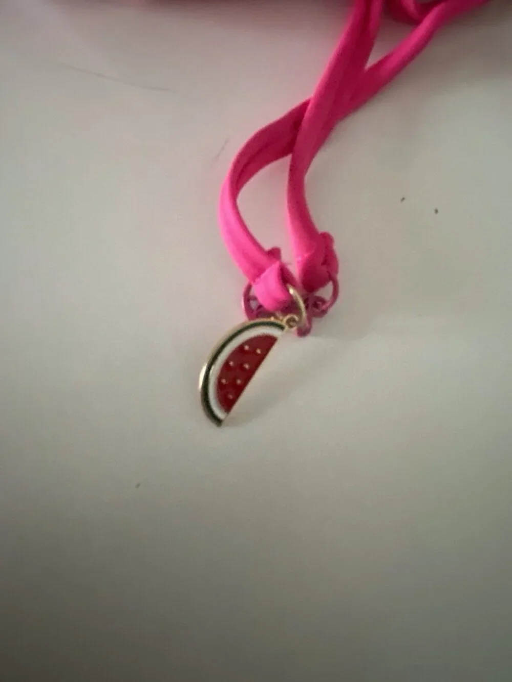 Juicy Couture‎ Ruched Front Bikini Set W/Logo Charms Pink Striped Size XL NEW